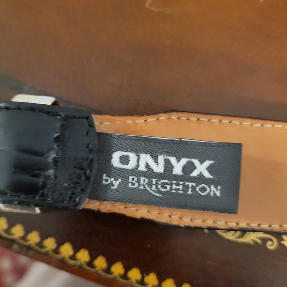 Cutter & Buck Black Leather Belt - Picture 9 of 11